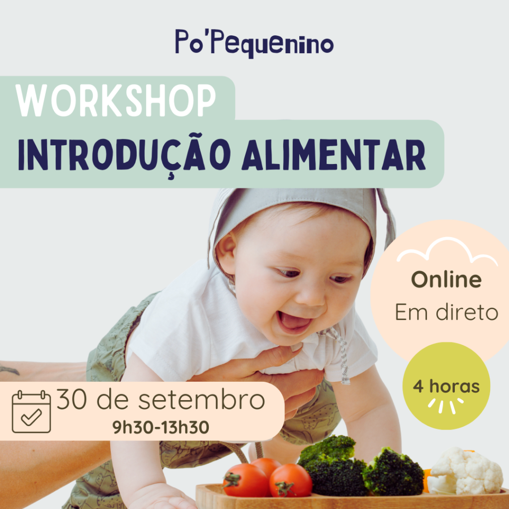 workshop introdução alimentar 30 de setembro